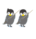 双子ペンギンPee ＆ Chee（個別スタンプ：8）