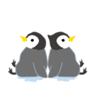 双子ペンギンPee ＆ Chee（個別スタンプ：9）