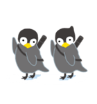 双子ペンギンPee ＆ Chee（個別スタンプ：33）