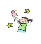 新米ママとベビちゃん…時々ナスビ（個別スタンプ：29）
