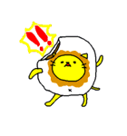 日本を旅行する黄色い猫（個別スタンプ：18）
