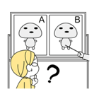 働く！女の子（個別スタンプ：9）