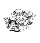 Old Lady ＆ KerKer（個別スタンプ：40）