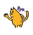 Creepy Cat MUNEZO (English ver.)（個別スタンプ：40）