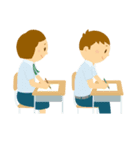 中学校のイベント（個別スタンプ：17）