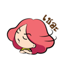 Belle-Pink girl（個別スタンプ：8）