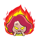 Belle-Pink girl（個別スタンプ：13）