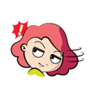 Belle-Pink girl（個別スタンプ：15）