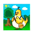 Sun bird Tony and his daily life（個別スタンプ：23）