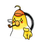 Sun bird Tony and his daily life（個別スタンプ：26）