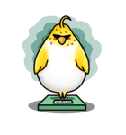 Sun bird Tony and his daily life（個別スタンプ：37）