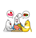 Sun bird Tony and his daily life（個別スタンプ：40）