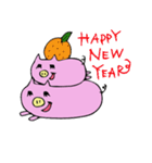 HAPPY PIG -幸せの豚さん-（個別スタンプ：31）