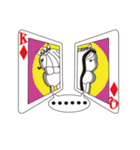 ラバーズキング＆クイーン（個別スタンプ：19）