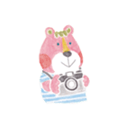 ぴんくま＆フレンズ（個別スタンプ：11）