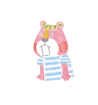 ぴんくま＆フレンズ（個別スタンプ：16）