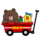 LINEキャラ★Happy Holiday（個別スタンプ：24）