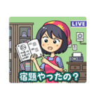 お母さんライブ（個別スタンプ：6）