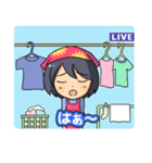 お母さんライブ（個別スタンプ：28）