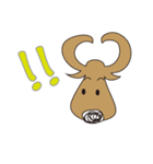 GNU＆MOW ヌウ＆モウ（個別スタンプ：4）
