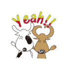 GNU＆MOW ヌウ＆モウ（個別スタンプ：9）