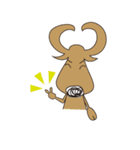 GNU＆MOW ヌウ＆モウ（個別スタンプ：15）
