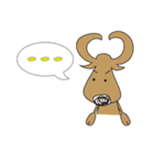 GNU＆MOW ヌウ＆モウ（個別スタンプ：17）