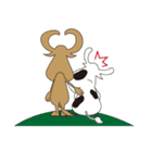 GNU＆MOW ヌウ＆モウ（個別スタンプ：18）