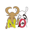 GNU＆MOW ヌウ＆モウ（個別スタンプ：24）