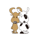 GNU＆MOW ヌウ＆モウ（個別スタンプ：32）