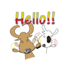 GNU＆MOW ヌウ＆モウ（個別スタンプ：33）