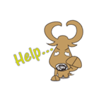 GNU＆MOW ヌウ＆モウ（個別スタンプ：34）