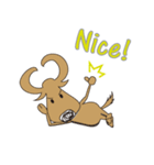 GNU＆MOW ヌウ＆モウ（個別スタンプ：35）