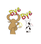GNU＆MOW ヌウ＆モウ（個別スタンプ：36）