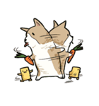 ヒヨコブロックとくりまろ君（なかよし編）（個別スタンプ：11）