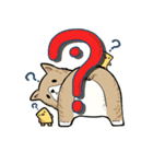 ヒヨコブロックとくりまろ君（なかよし編）（個別スタンプ：16）