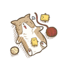 ヒヨコブロックとくりまろ君（なかよし編）（個別スタンプ：21）