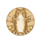 ヒヨコブロックとくりまろ君（なかよし編）（個別スタンプ：36）