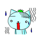 さぼてんねこのさぼにゃん（個別スタンプ：21）