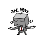 Qube : The businessman（個別スタンプ：8）