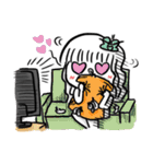 Manudglom and friends（個別スタンプ：19）