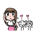 Manudglom and friends（個別スタンプ：21）