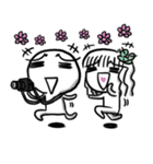 Manudglom and friends（個別スタンプ：34）
