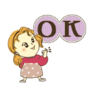 レトロっ子「モモちゃん」（個別スタンプ：2）