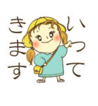 レトロっ子「モモちゃん」（個別スタンプ：9）