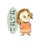 レトロっ子「モモちゃん」（個別スタンプ：12）