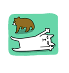 しろねこトーフ2（個別スタンプ：17）