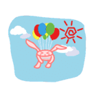 つぶれうさぎ（個別スタンプ：24）