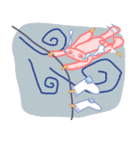 つぶれうさぎ（個別スタンプ：25）