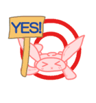 つぶれうさぎ（個別スタンプ：27）